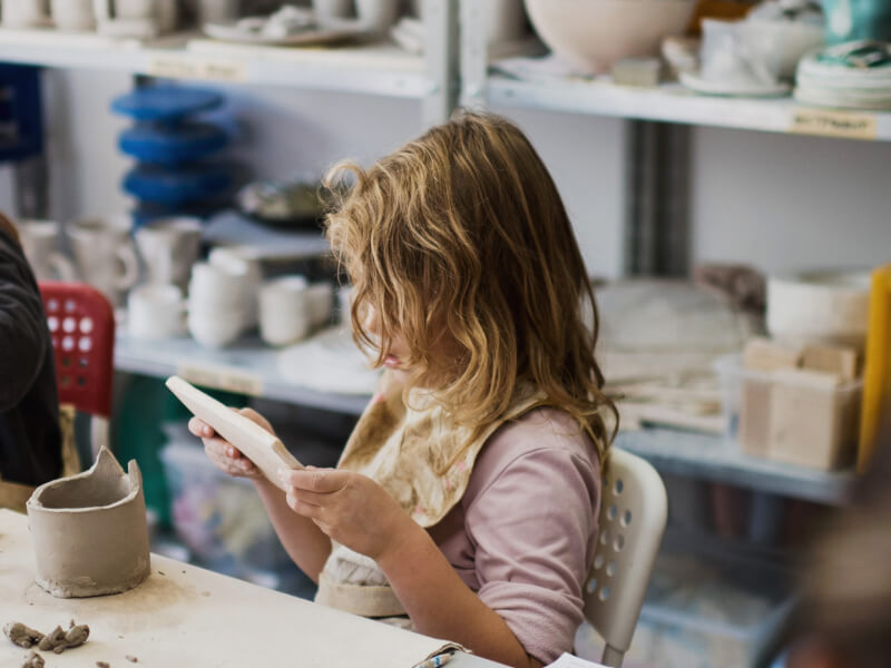 pottery online class for kids